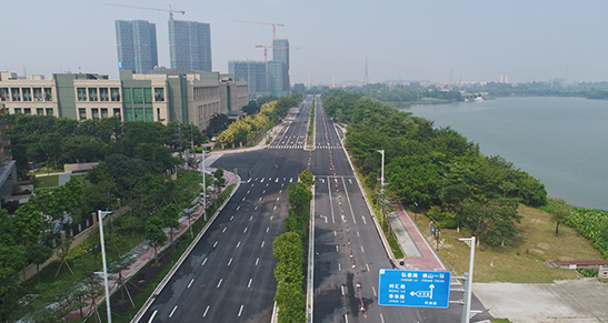 绿岛湖-科润路扩建改造工程